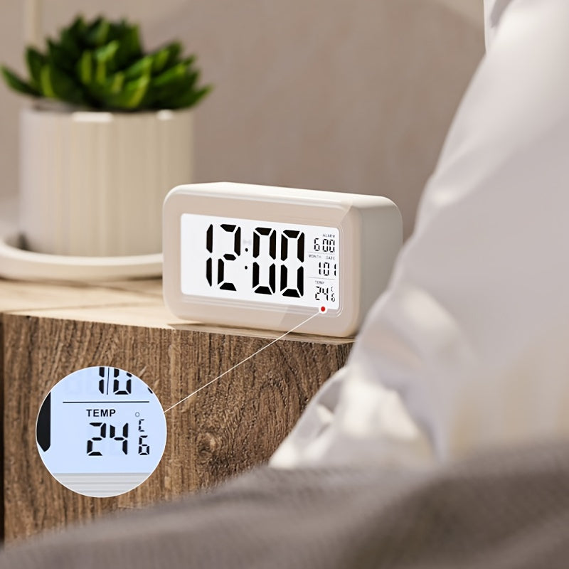 Norvo | Slim LCD digital vekkerklokke