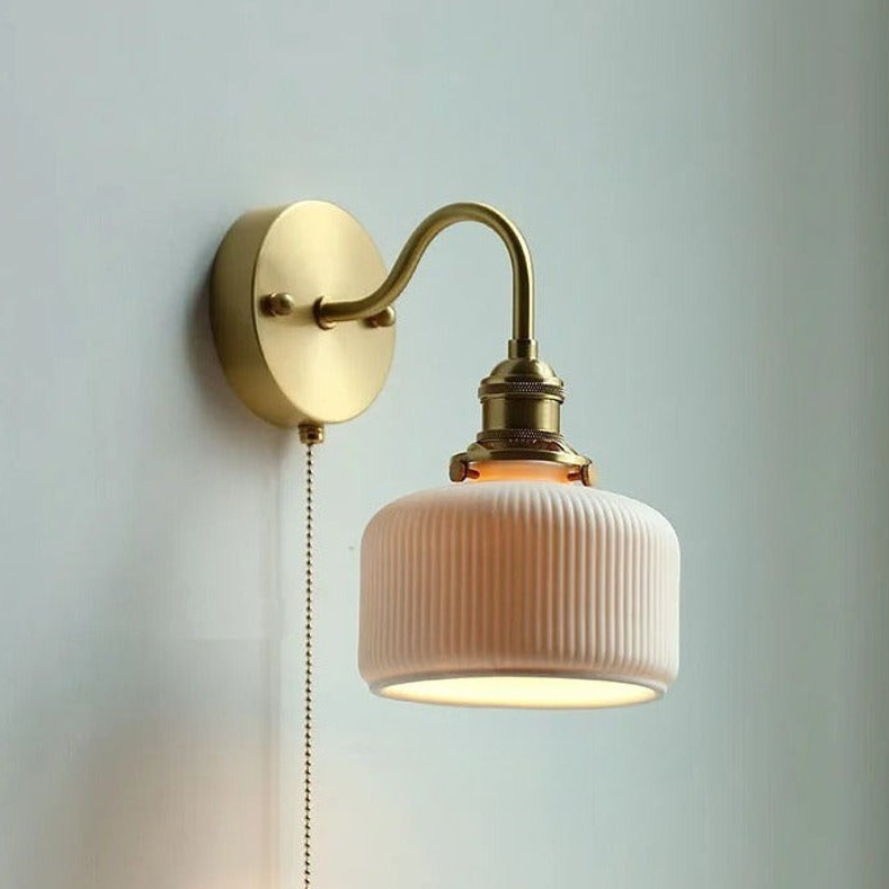Norvo | ScandiAura – Stilfull Keramisk Vegglampe med Nordisk Design