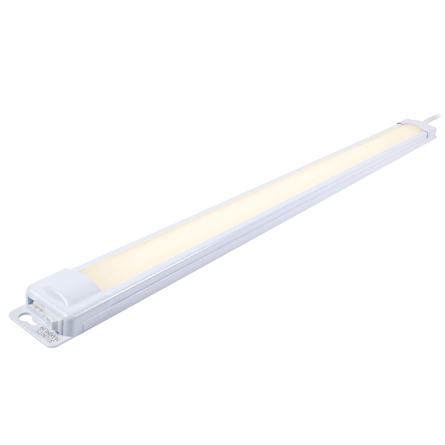 Norvo | Enbrighten 24" Led Under Kabinett Lys, 803 Lumen, 3000K Varm Hvit, Koblingsbar, Plast