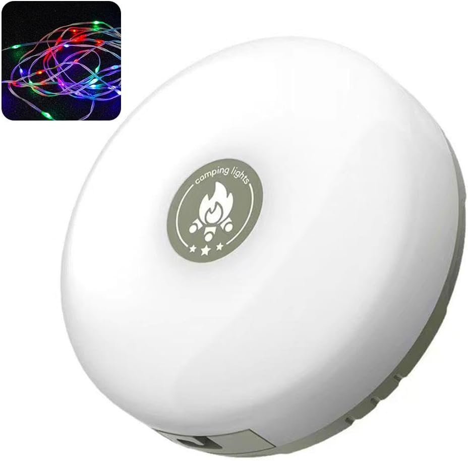 Norvo | Kompakt LED campinglampe med USB-oppladbar og magnetisk base