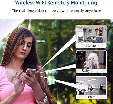 Trådløs 1080P WiFi sikkerhetskamera - Beskytt hjemmet ditt