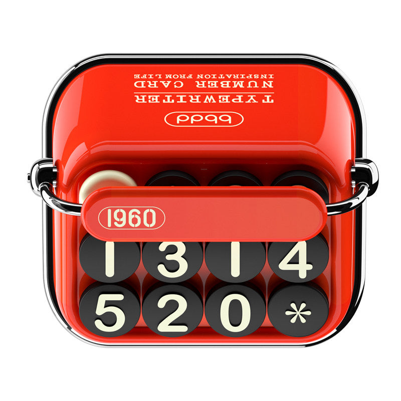 Norvo | Retro Kreativ Midlertidig Parkeringsnummerplate