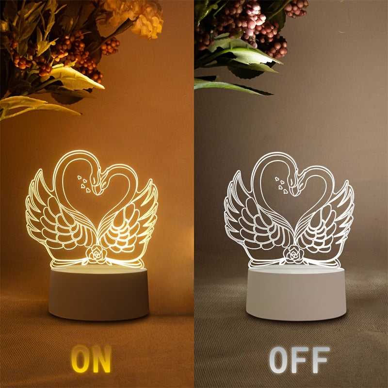 SwaneLume – USB 3D LED Bordbelysning Norvo