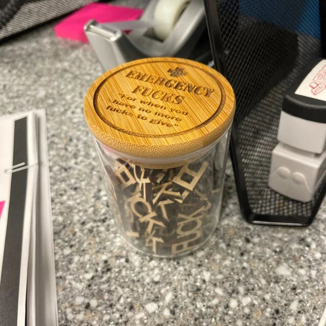 Norvo | Nødsituasjon F**k Glass - Morsomt Gi en F**k Glass