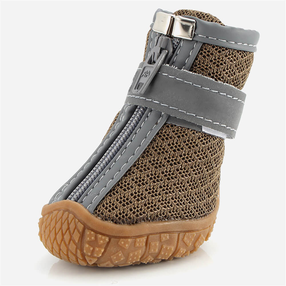 Norvo | Utendørs hundestøvler med mesh-stoff - All-terrain pote beskyttelse