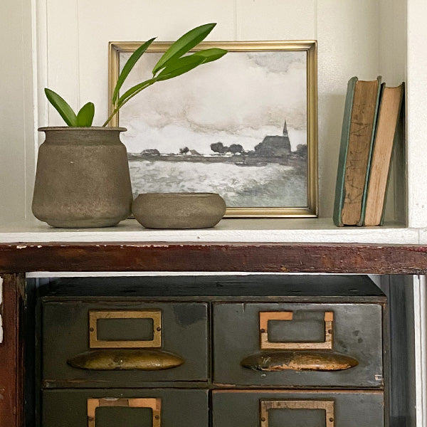 Norvo | Terra Cotta Inspirerte Potter, Sett med 4