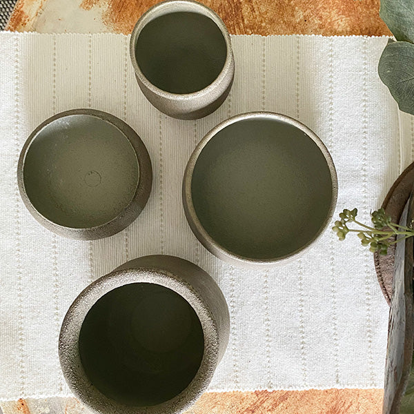 Norvo | Terra Cotta Inspirerte Potter, Sett med 4