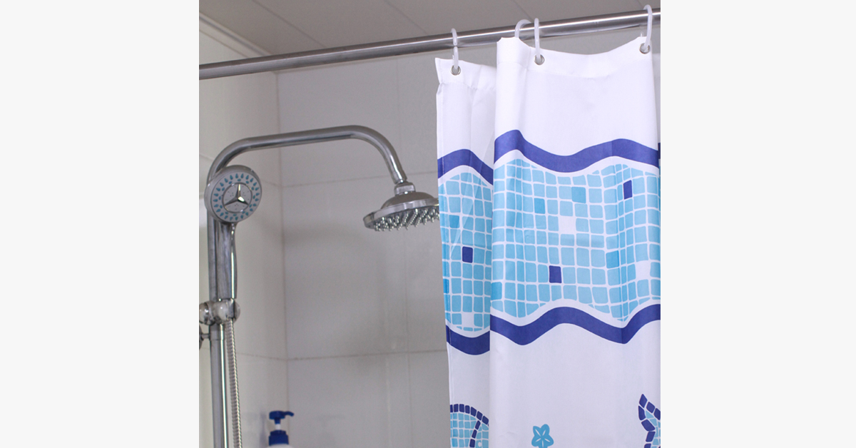 Norvo | Vanntett Duschgardin - Fisk Design