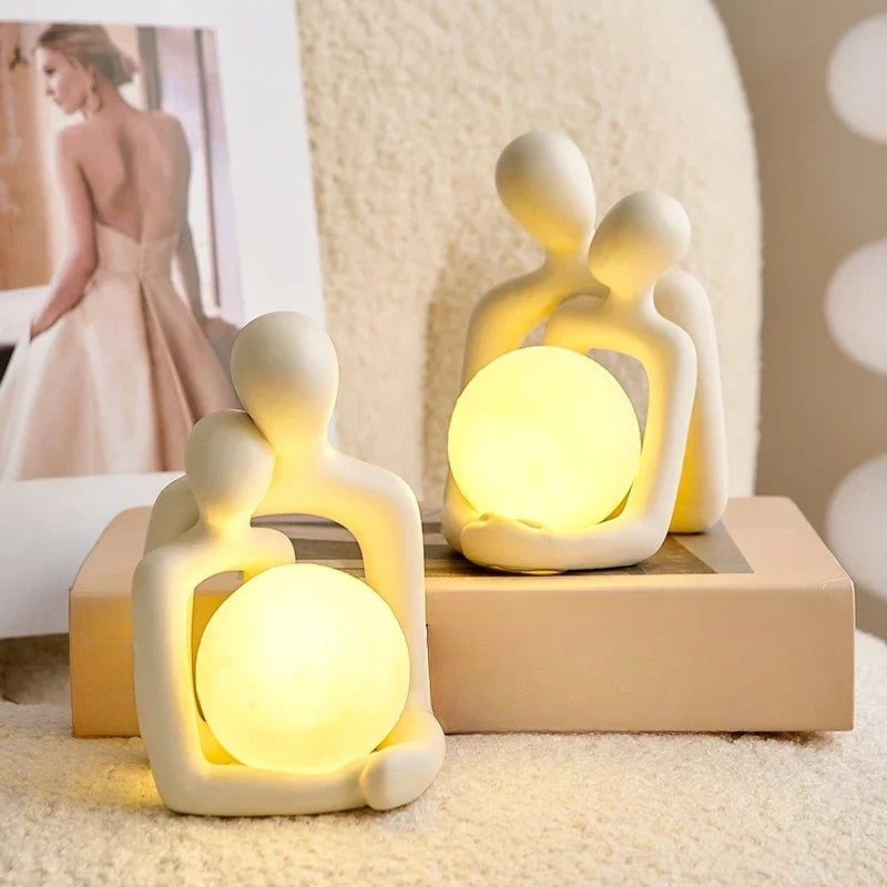 Norvo | Keramisk Stemningslys - LunaGlow