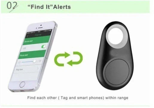 Norvo | Barn, Kjæledyr, Bil, Mini GPS Tracker Tag Sporingsfinner Enhet