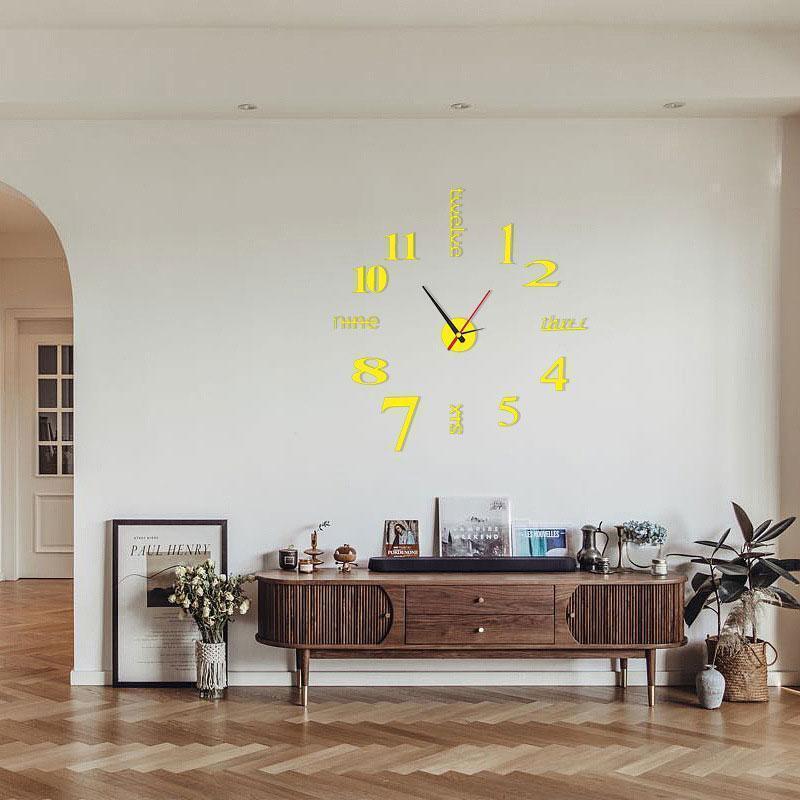 Norvo | Moderne DIY stempelfri veggklokke