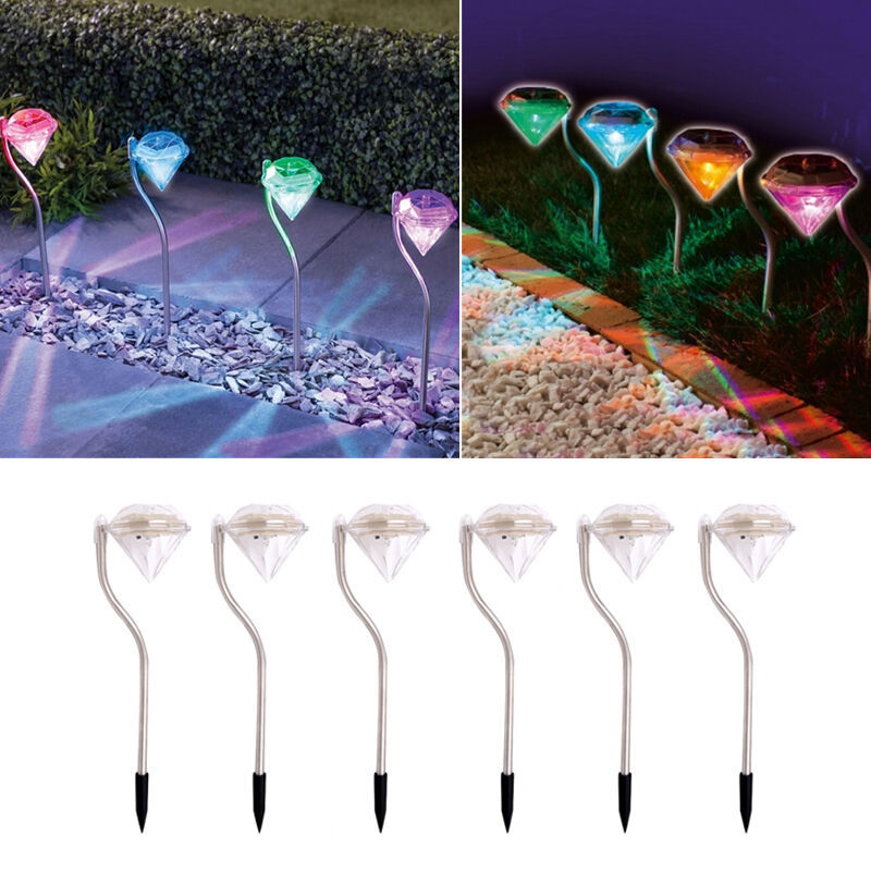Norvo | Solhage Lys i Diamantform – LED-lamper for Ute-dekorasjon og Belysning