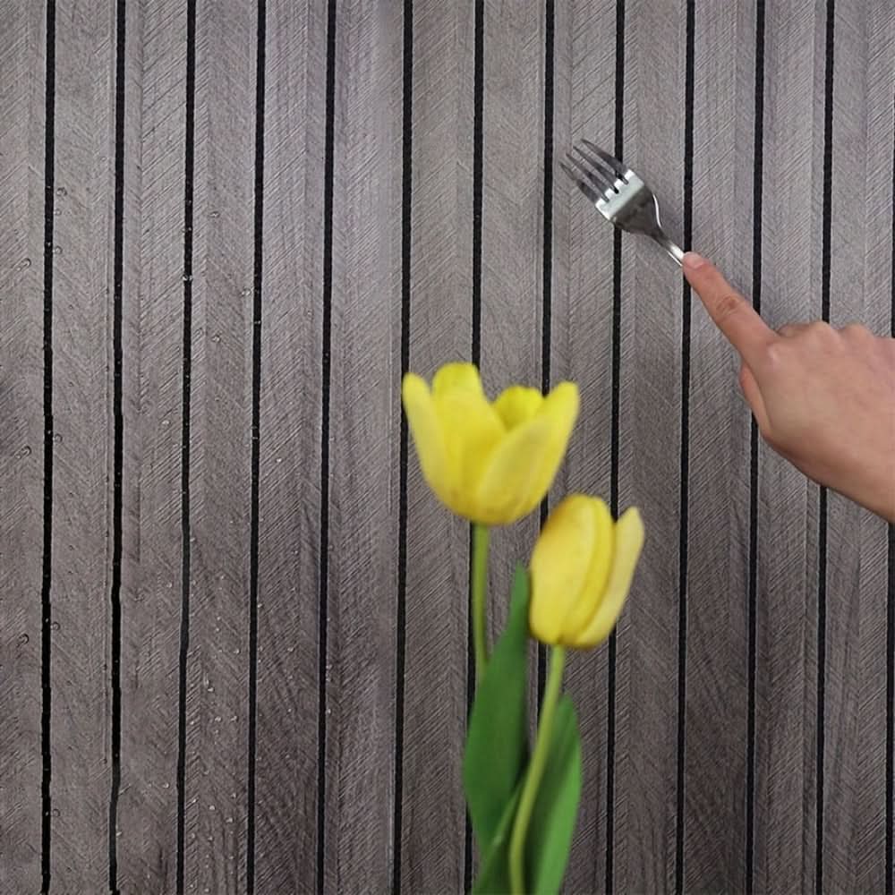 Norvo | Selvheftende 3D PVC Veggpaneler Treutseende
