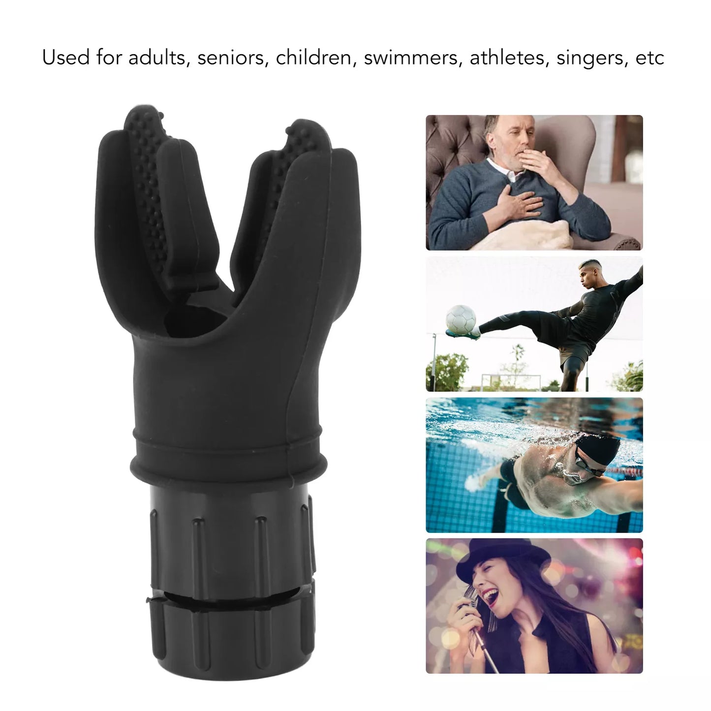 Norvo | AdemFit Lang Trener – Justerbar Pustemotstand for Sport og Restitusjon