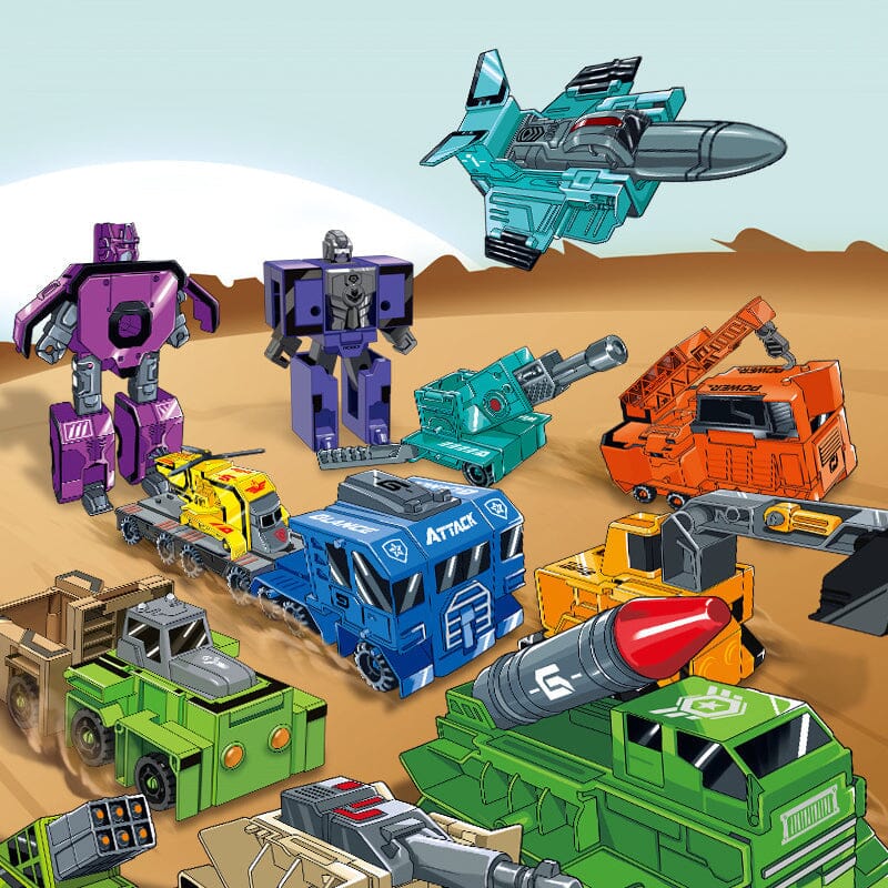Norvo | Toy Deformation Number Transformer for Kids