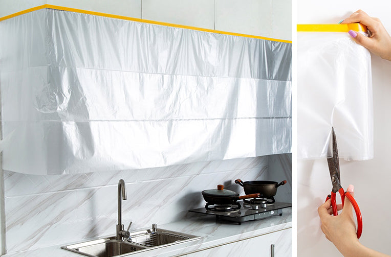 Norvo | Multi-purpose Clear Plastic Anti-dust Cover, Durable & Waterproof, for Sofa, Closet, Couch, Table & More