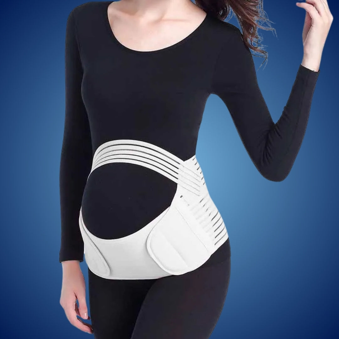 Støttebelte for gravide – Rygg- og bekkenstøtte – Holdningskomfort – Stabilitet og restitusjon Norvo