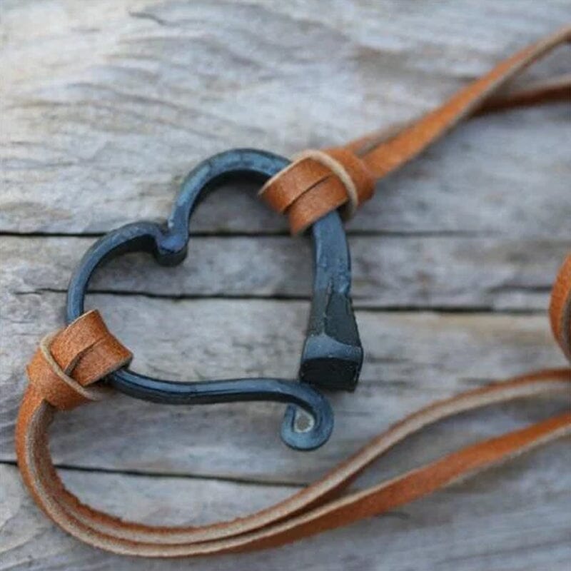 Norvo | Valentine's Day Håndlaget Kjærlighet Hestesko Nagler Armbånd