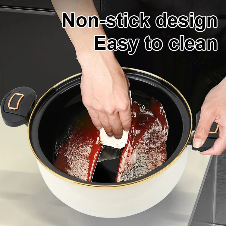 Norvo | Dobbelhåndtak 7L Emalje Mikroskanner