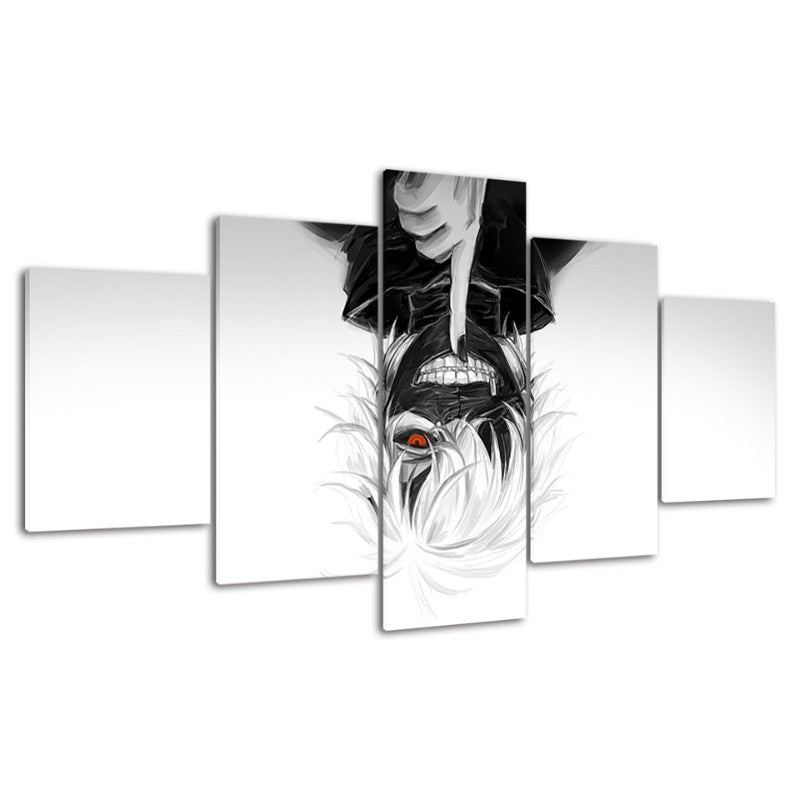 5-delt Tokyo Ghoul Anime-Canvas-veggbilde