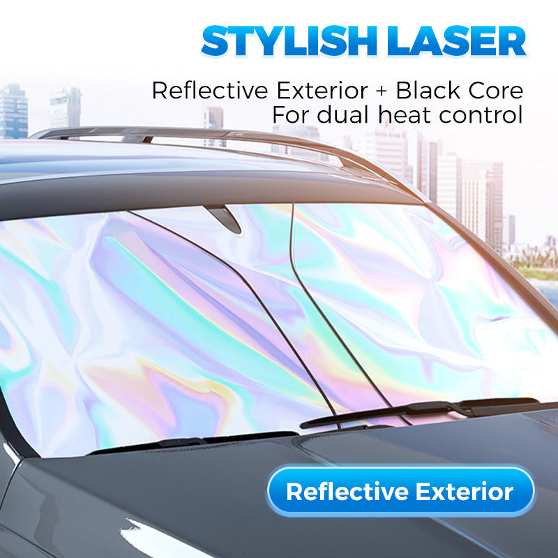 Norvo | 🌞 Lasersolbeskyttelse for bilens frontrute🌈