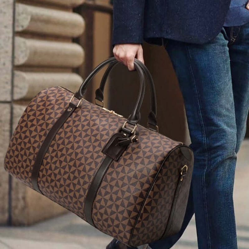 Norvo | Westman – Premium lær unisex reisebag Stilig duffelbag