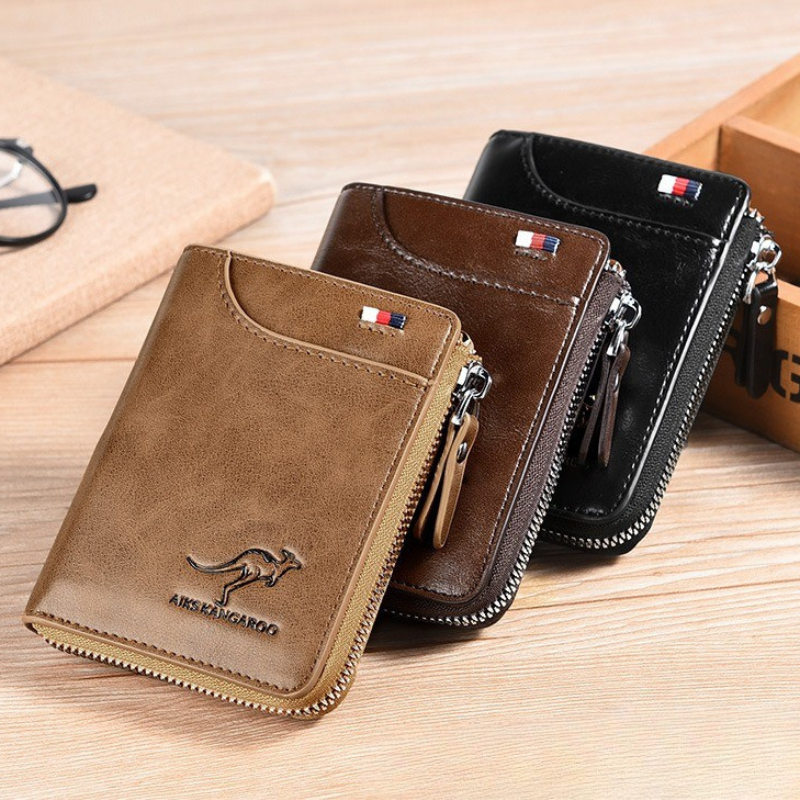 Norvo | WalletPro – Men’s Genuine Leather RFID Anti-Theft Wallet