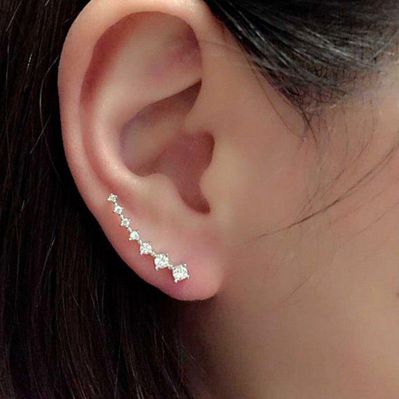 Norvo | Seven Star Diamond Stud Earrings