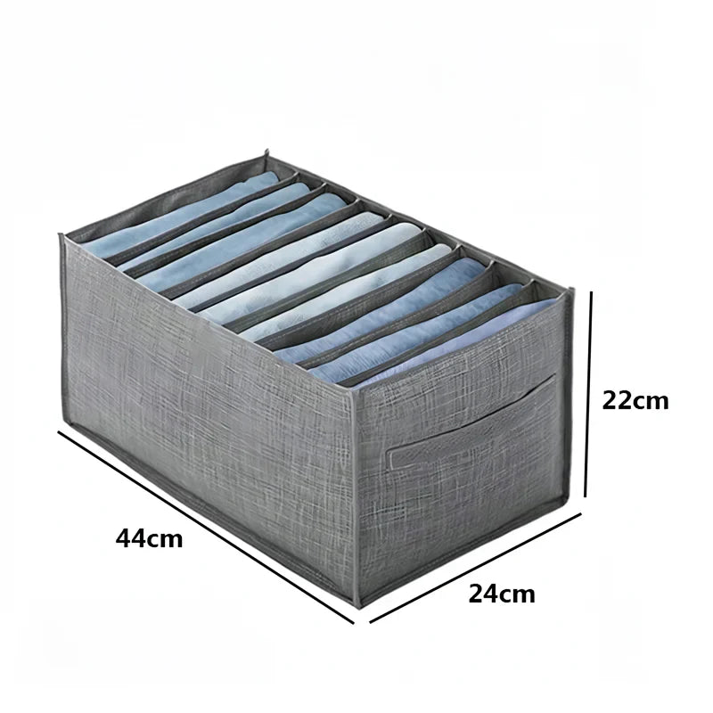 Norvo | Ultimate Klær Organizer Boks for Effektiv Klær Lagring