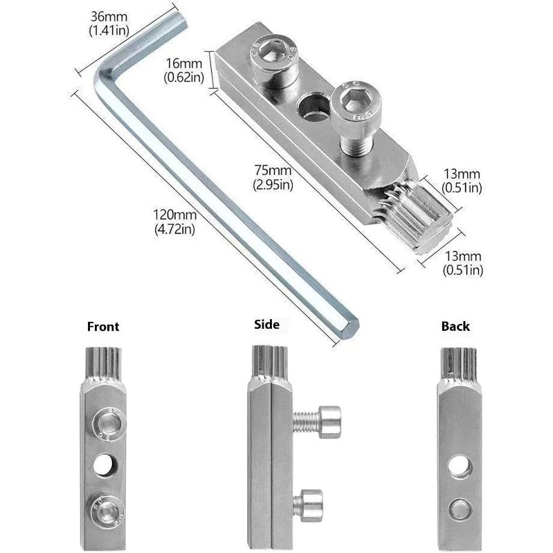 Norvo | Justerbar Tungt Bruddbolt & Rørtrekker Verktøy