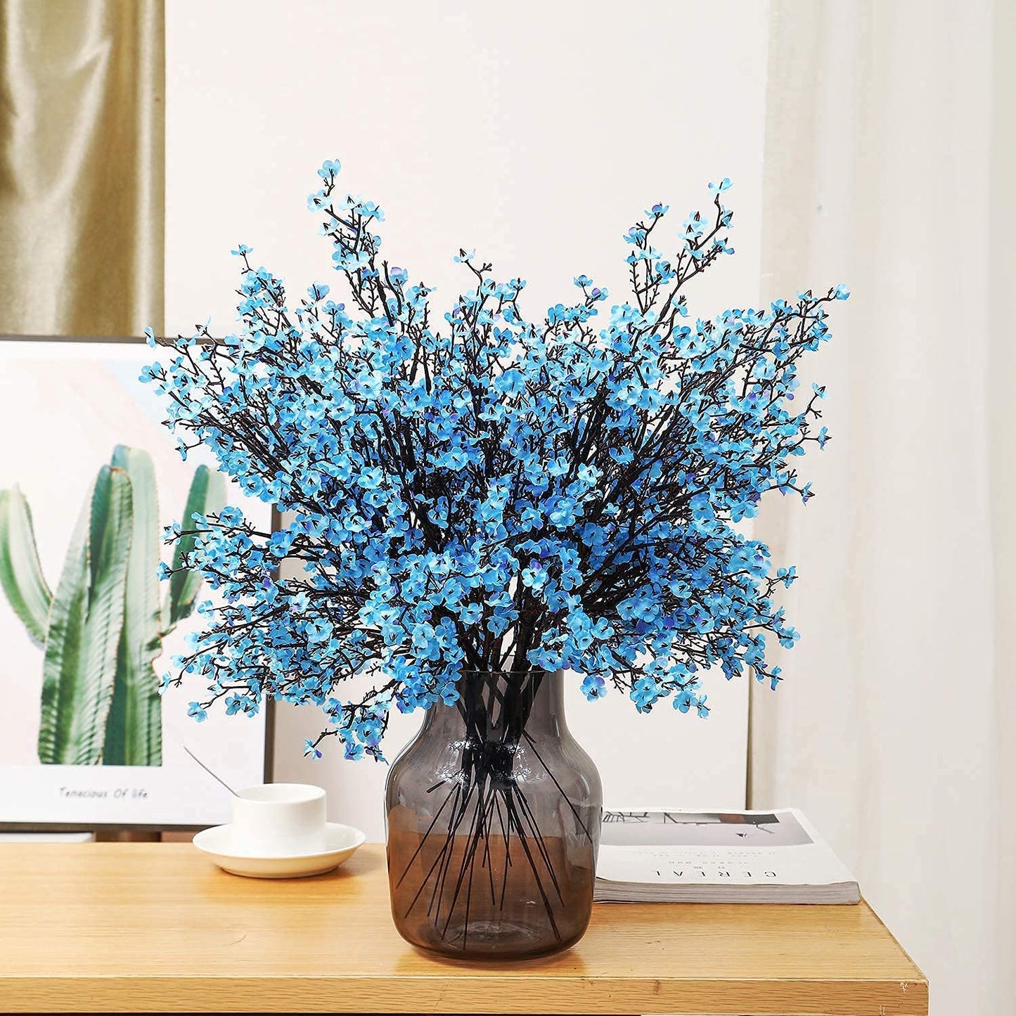 Norvo | 6-delt: Baby's Breath kunstig Gypsophila bukett