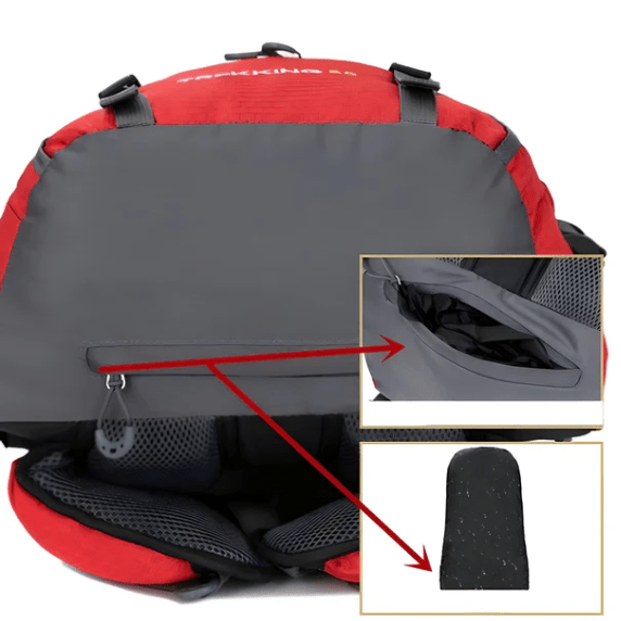 Norvo | 60L Vanntett Tursekk | Lett, Ergonomisk Design & Smart Oppbevaring for Dagturer og Ekspedisjoner