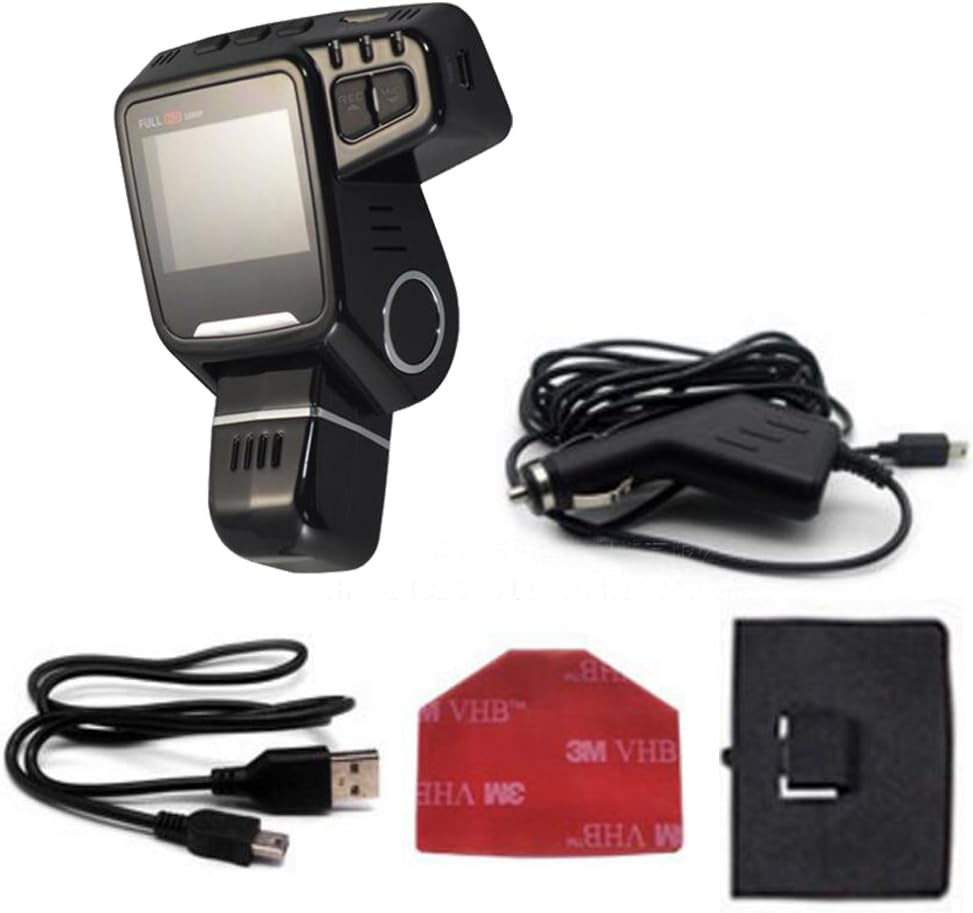 Norvo | WiFi Skjult Dash Cam 1080P med 170° Vidvinkel og G-Sensor