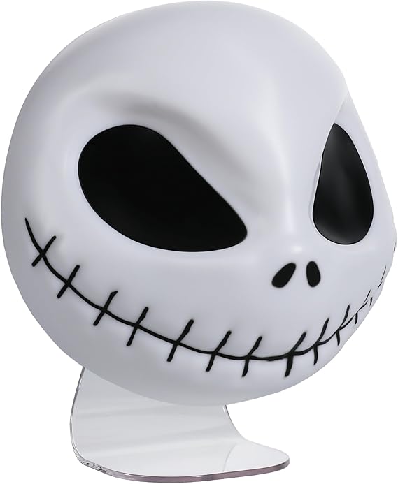Norvo | Halloween Jack Skellington Nattlampe – Fargerik Anime Figur Lampe Ornament fra The Nightmare Before Christmas Festdekorasjon