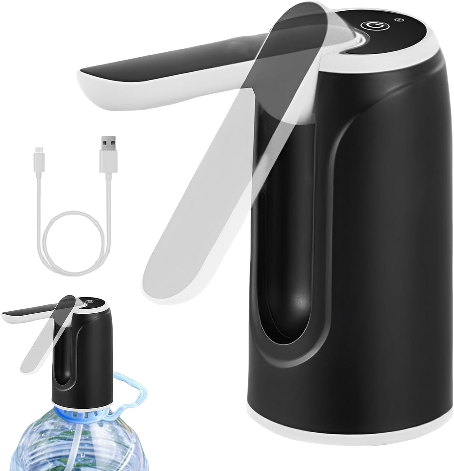 Frendorf | Bærbar USB Oppladbar Vanndispenser – Hydravo (1+1 GRATIS)