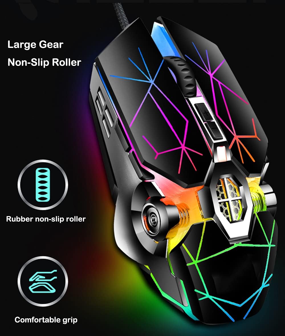 Norvo | 87-Tast Mekanisk Gaming Tastatur RGB Bakgrunnsbelyst Blå Bryter