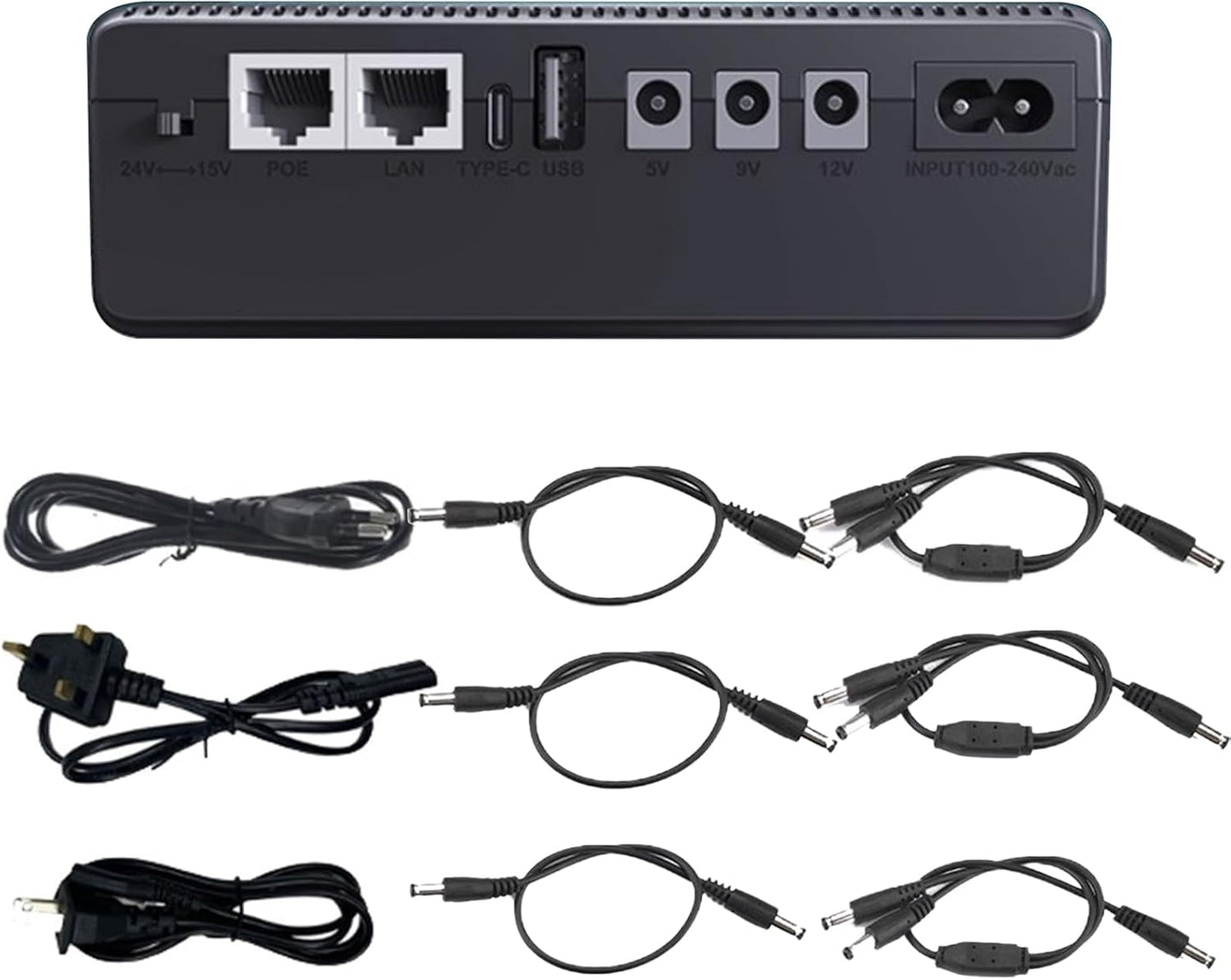 Frendorf | UPS N backup-batteri 10400 mAh Kompakt strømforsyning – Nexora