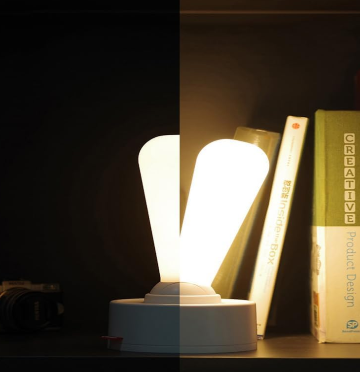 Norvo | Retro Sjekkboks Bordlampe – Oppladbar LED Lys