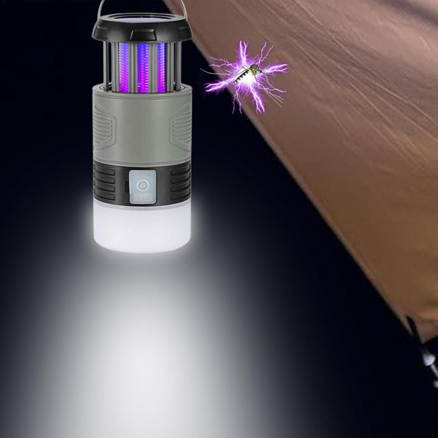 Frendorf | Solvarmet Fluefellelys med UV-lampe – Zynora