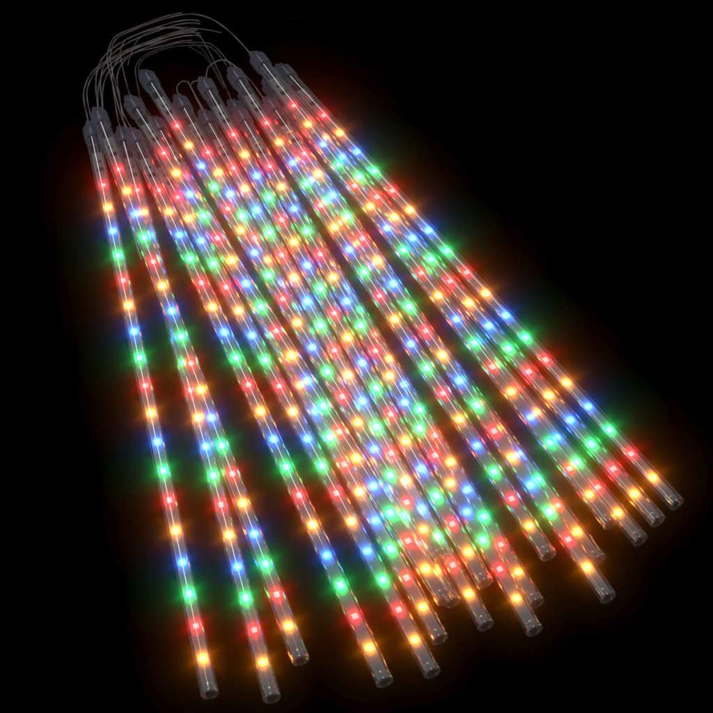 Norvo | Vidaxl Led Meteor Lys - 2Ft Fargerike Lys Tubes Med 720 Smd Leds - Holdbar Og Vanntett For Innendørs Og Utendørs Bruk - Energi-Effektiv Og Lavt Strømforbruk