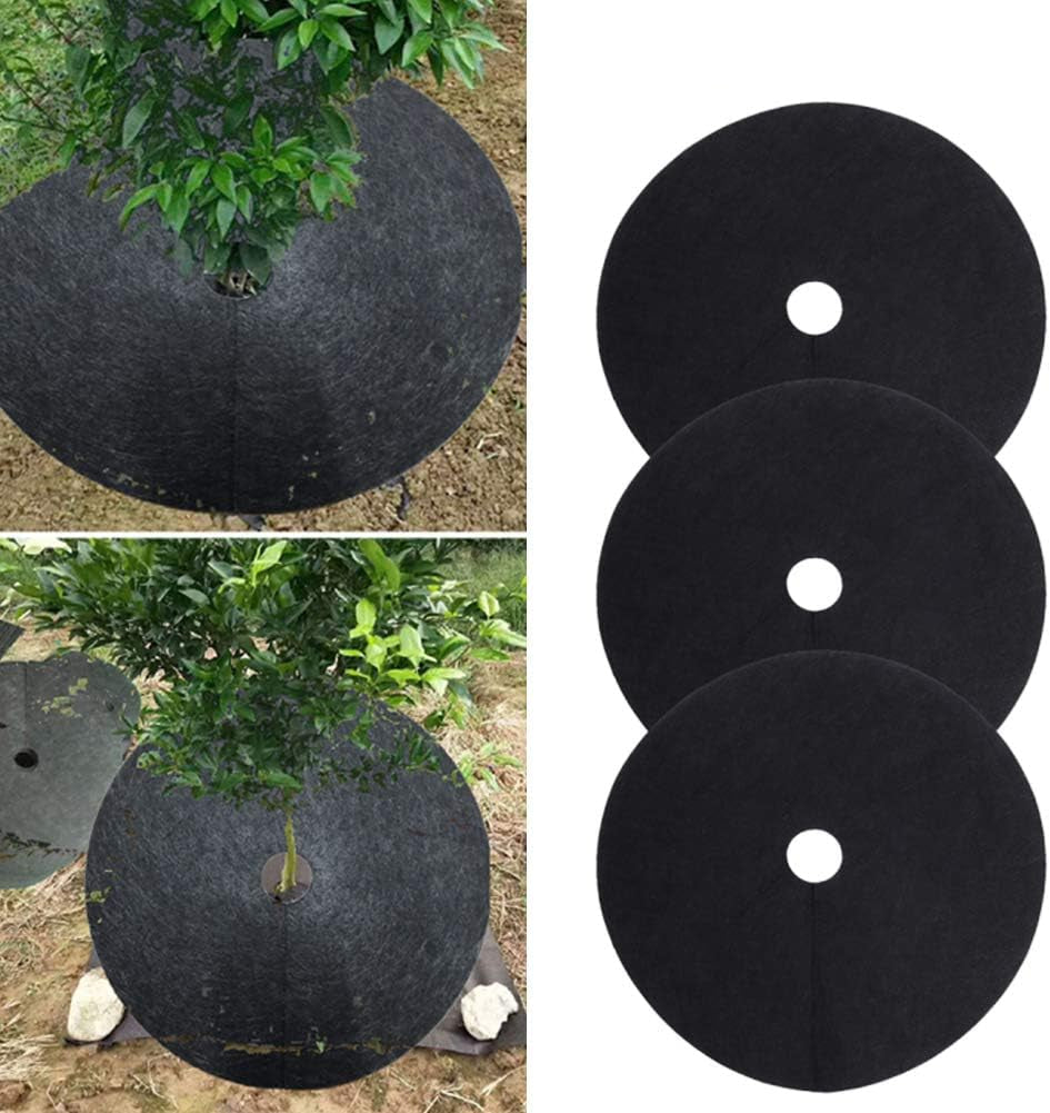Norvo | Weed fleece tree disk – Pustende rotbeskyttelsesmatte for hage og planter