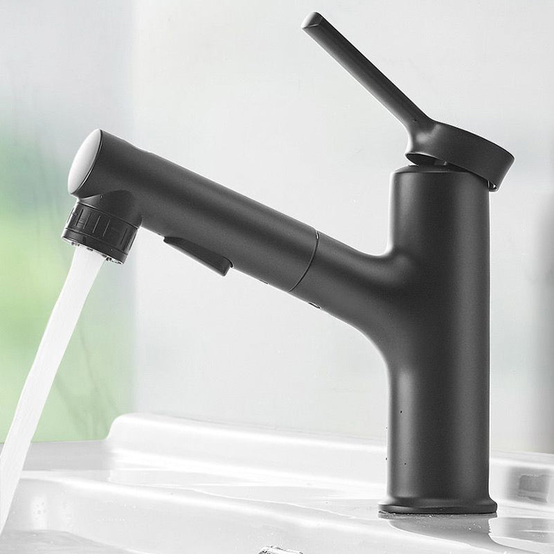 Norvo | Moderne Design Badkran Enkelt Håndtak Blandebatteri med Vannslange