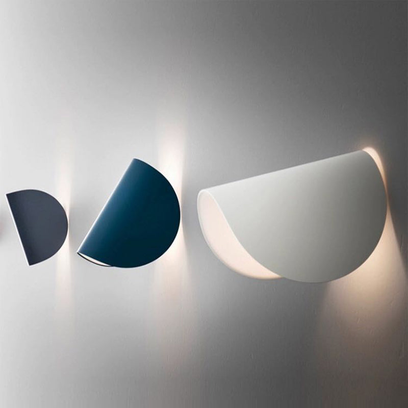 Norvo | Eveline Moderne Geometrisk LED 4 Farge Vegglys Innendørs/Utvendig Metall