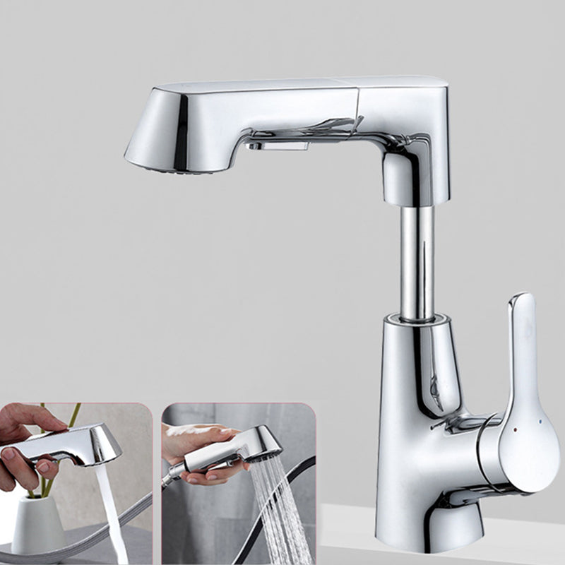 Norvo | Moderne Kran Solid Kobber Centerset Baderomskran
