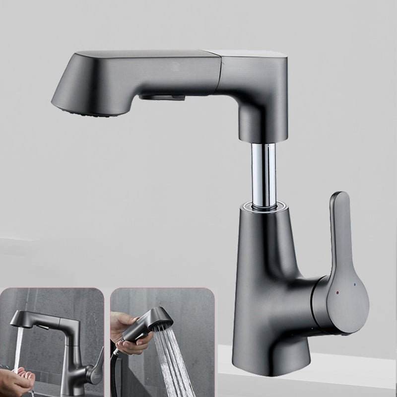 Norvo | Moderne Kran Solid Kobber Centerset Baderomskran