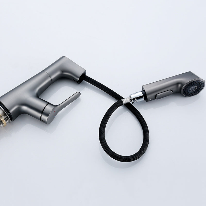 Norvo | Moderne Kran Solid Kobber Centerset Baderomskran