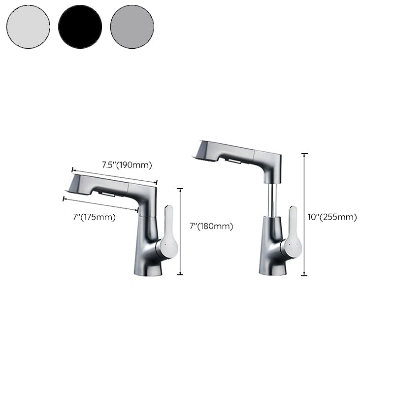 Norvo | Moderne Kran Solid Kobber Centerset Baderomskran