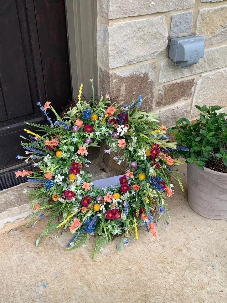 Norvo | Håndlaget Texas Villblomster Krone
