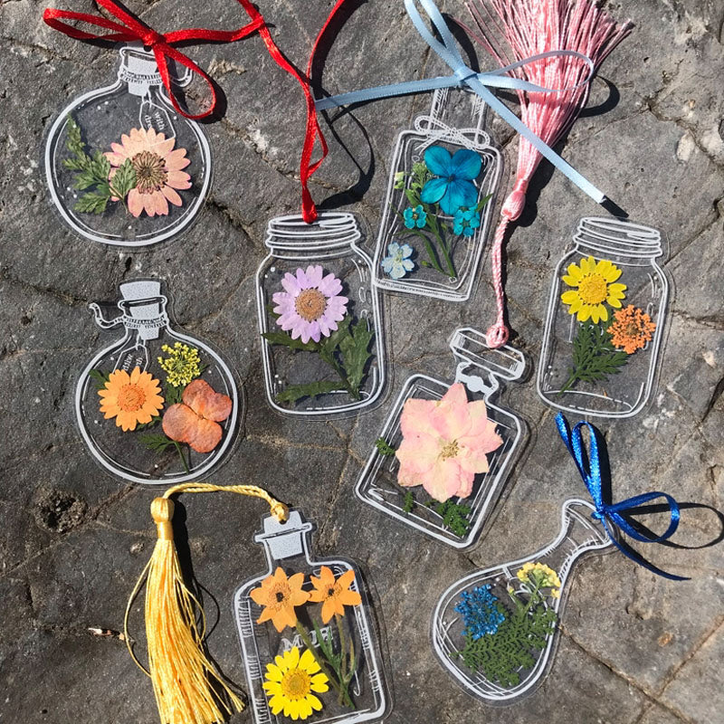 Norvo | Tørkede Blomster Bokmerke Sett