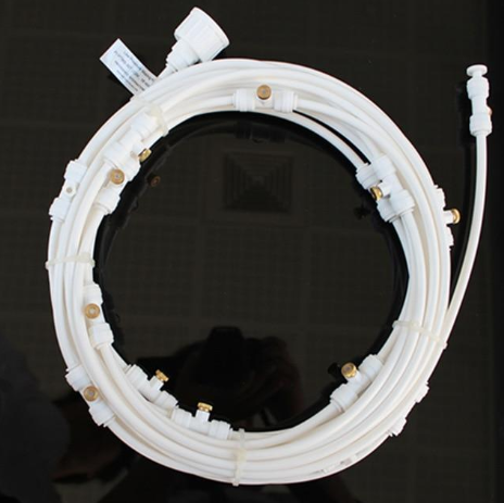 Norvo | Vanningssystem for hagen – Dryppvanningssett med justerbart spruhode og tilbehør